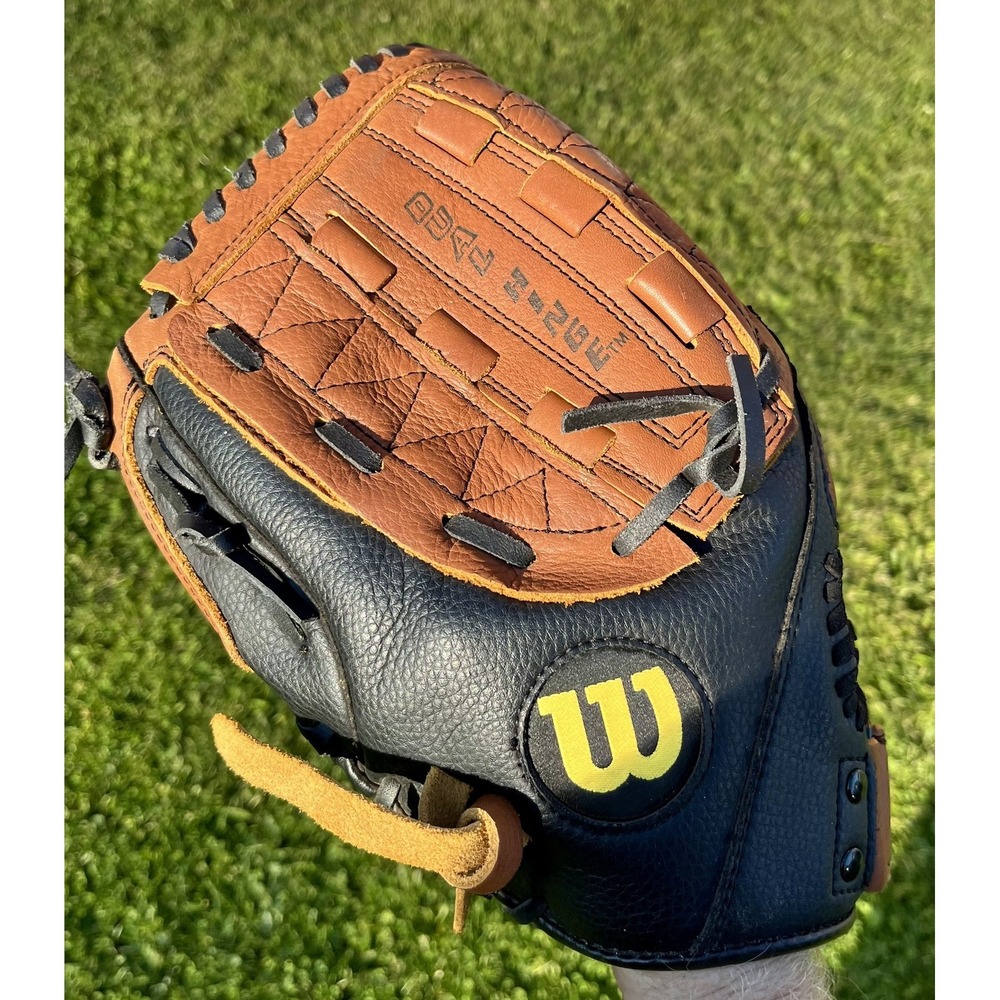 Wilson Pro Select A2476 12.5 LHT Brown Black Dual Hinge Adult Baseball Glove‎